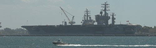 USS Ronald Reagan and USS Nimitz