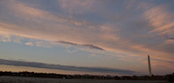 Washington Monument Sunset