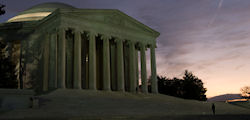 Jefferson Memorial Sunset